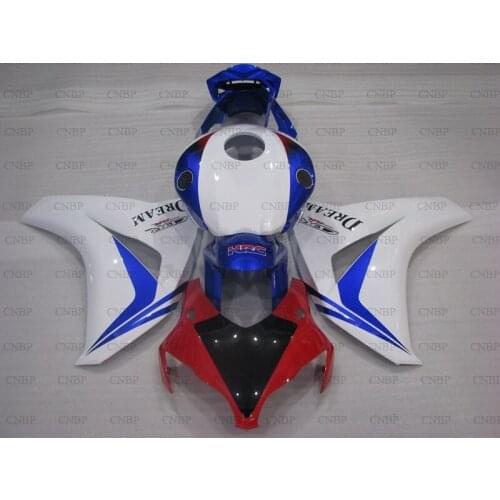 Fireblade 2008 - 2011 Full Body Kits CBR 1000 RR 2009 Abs Fairing CBR 1000 RR 08 09 Blue White Red Fairing Kits