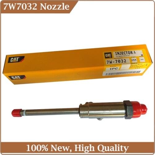 3406B D8N Enginel Injector 7W-7032 Fuel Injector Nozzle 7W7032 for Caterpillar Excavator Parts