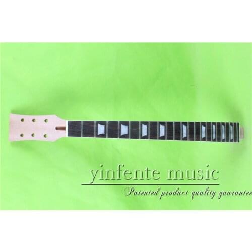 L -00122# 24.75" Electric guitar neck R mahogany made osewood fingerboard fine quality 22 fret