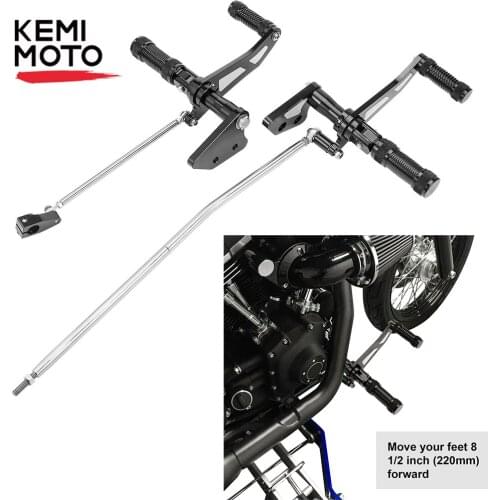 KEMIMOYO CNC Aluminum Forward Controls Peg for for Dyna 2006-2017 FXDB Low Rider Billet Aluminum Left Right