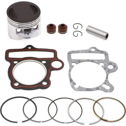 Motorcycle Engines YX140 Piston Rings Kit 56mm 13mm Pin and Gaskets Set For YX 140cc Engine PIT PRO TRAIL DIRT BIKE