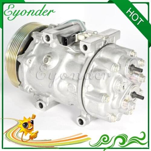 A/C AC Air Conditioning Compressor for Ford FOCUS C-MAX FOCUS II 2.0 3M5H19497HC 3M5H19D629HB 3M5H19D629HD 1344614 3M5H19D629HC