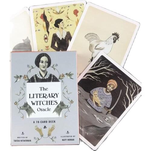 The Literary Witches Tarot Board Game Toys Oracle Rider Waite Divination Prophet Prophecy Card Poker Gift Prediction Oracle