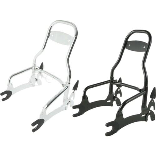 Motorcycle 12" Backrest Passenger Sissy Bar For Indian Chief Classic Vintage Dark Horse 2014-2018