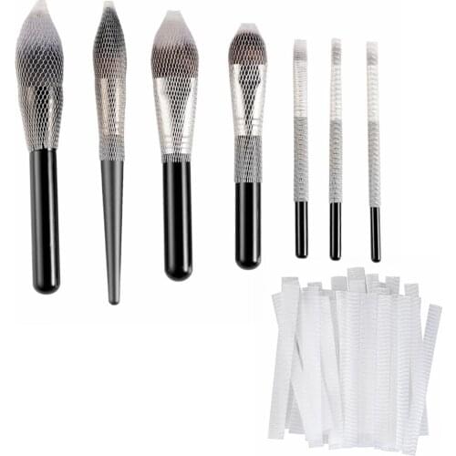 10Pcs/lot 1Meter Makeup Brush Guard Make Up Brush Guards Protectors for various brushes M0215X