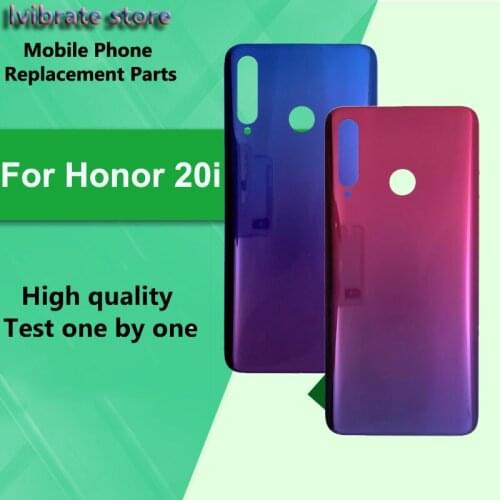 New Battery Back Rear Cover Door Housing For Huawei Honor 20i Battery Cover Honor20i 20 i back shell Replacement