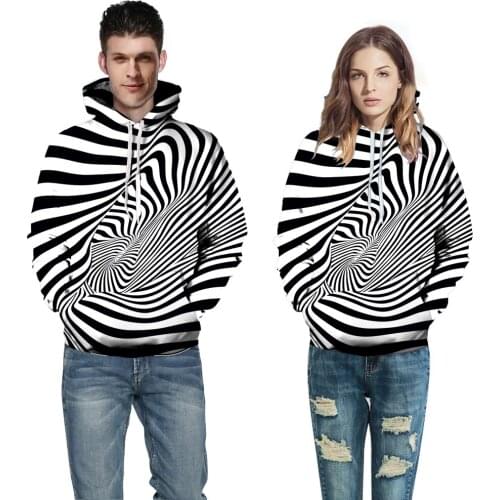 2019 New Zebra-stripe 3D Printed Sweatshirts Men Hoodies Unisex Tracksuits Fashion Pullovers Streetwear Hoodie homme