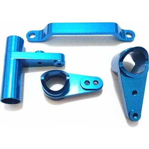 HSP 860020 60014 Upgrade Parts Aluminium Alloy Steering /Saver Complete For RC Car 1/8 Remote Monster Truck Nitro Power 94762