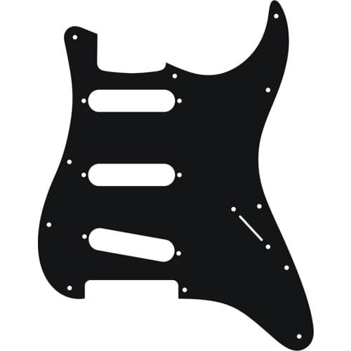 Pleroo Custom Guitar Pickguard - For USA / Mexico Fd Standard Strat 72' 11 Screw Hole St Scratch Plate control punch