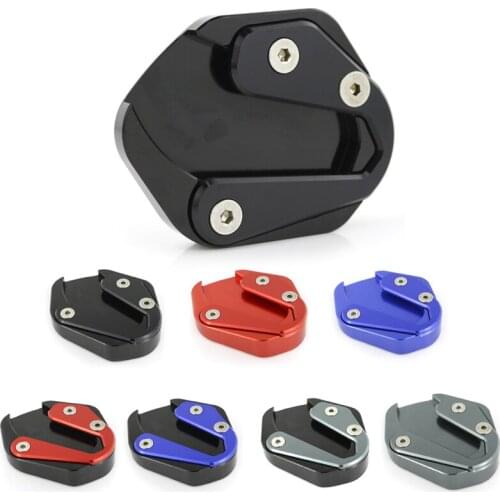 Fit For Yamaha MT-07 FZ-07 MT07 MOTO CAGE Tracer 700 FJ07 XSR700 Kickstand Shoe Side Stand Foot Extension Enlarger Pad Plat
