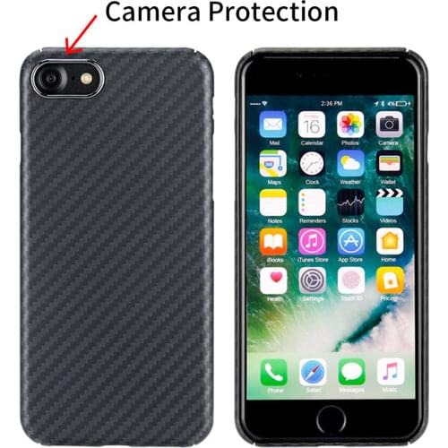 Full Protection Aramid Fiber Case for iPhone 7 Case Shockproof Anti-knock Phone Case Cover For iPhone 8 Case Luxury Cover Bag