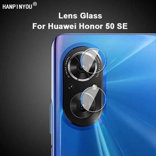 For Huawei Honor 50 SE 6.78" Clear Ultra Slim Rear Back Camera Lens Protector Cover Soft Fiber Tempered Glass Protection Film