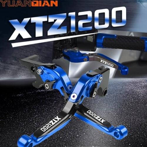 For YAMAHA XTZ 1200 XTZ1200 SUPER TENERE 2012 2013 2014 2015 2016 Motorcycle CNC Brake Clutch Levers Adjustable Lever Handle Bar
