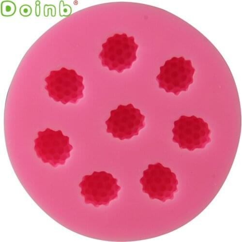 Raspberries Shaped Silicone Cake Mold Sugarcraft Baking Decoration Tools