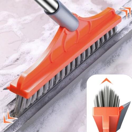 V-shaped Crevice Brush 2 In 1 Professional Crevice Cleaning Brush Window Groove Cleaning for Home Windows swimming pool