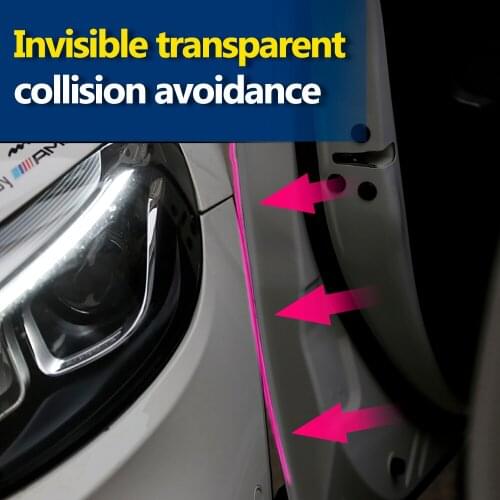 1.5cmx5m Door Scratch Protector Car Door Edges Guard Styling Mouldings Anti-scratch Wrap Sticker
