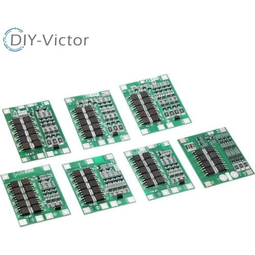 3S/4S 40A 60A Li-ion Lithium Battery Charger Protection Board 18650 BMS For Drill Motor 11.1V 12.6V/14.8V 16.8V Enhance/Balance