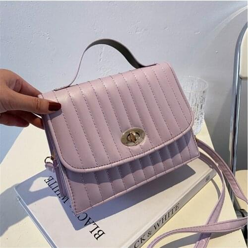 PU Leather Purses and Handbags for Women 2021 Designer Luxury Girls Female Shopper New Fashion Solid Color Large Capacity Wallet