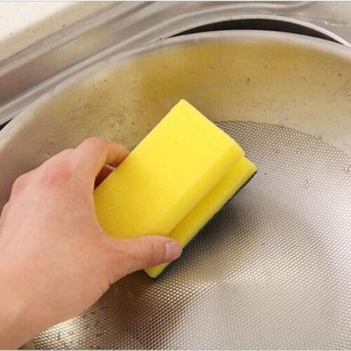 1PCS Cleaning Sponges Scouring Pads Magic Dishwashing Brushes Decontamination Wiping Sponges Kitchen Cleaning Tools 9