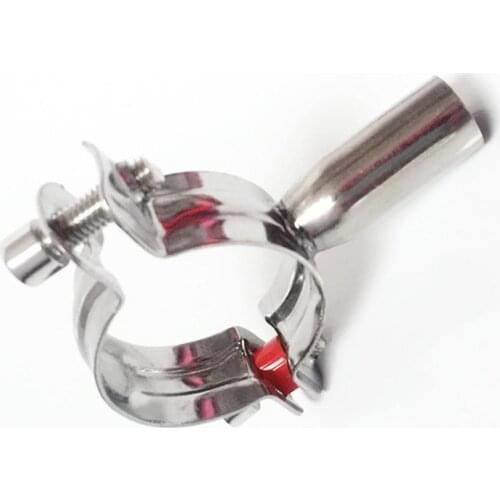 12-14mm 1/2" 12.7mm Pipe Hanger Bracket Clamp Support Clip 304 Stainless Steel For Beer Brewing