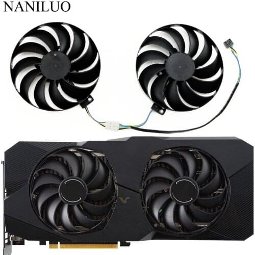 95MM 12V 0.50A T129215SU FDC10U12S9-C 4Pin 5600XT 5700XT graphics card fan for ASUS Radeon RX 5700 5600 XT DUAL EVO OC