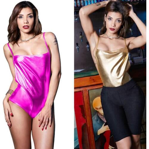 Anerotic Open Back Bodysuit