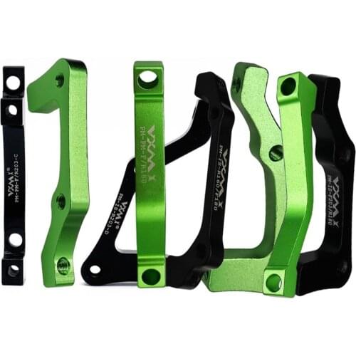 Aviation Aluminum Alloy MTB Bike Disc BrakeAdapter Rotors Front Rear IS 180/203mm Caliper Adapter Post Mount Adapter