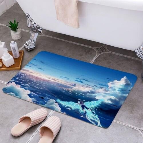 One Piece 3D Print Doormats Rectangle Non-Slip DoorMat Bedroom Kitchen Entrance Print Door rugs Dropshipping