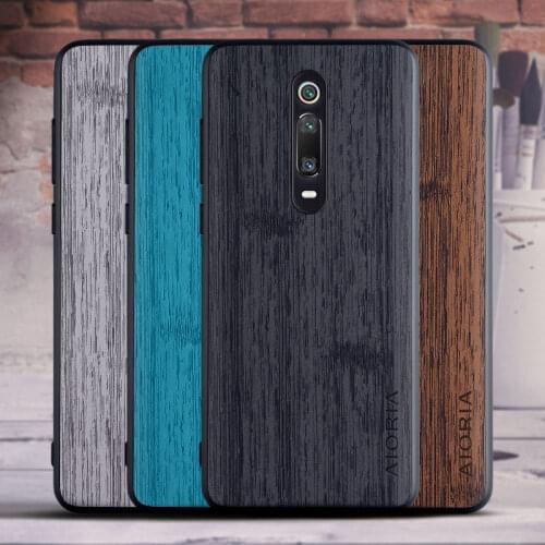 BambooLike case for Xiaomi mi 9T mi9T mi 10T mi10T Redmi K20 Pro soft TPU silicone&Hard PC&PU leather skin covers coque fundas