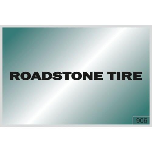 For ROADSTONE TIRE -2 pcs. stickers HIGH QUALITY DECALS different colors 906