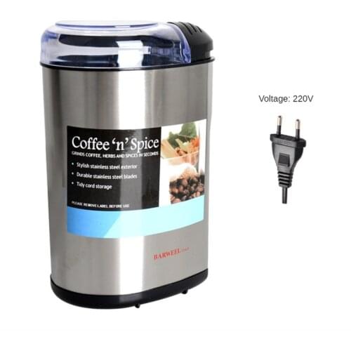 Electric coffee bean grinder consumer and commercial grinder small grinder speed grinding stainless steel
