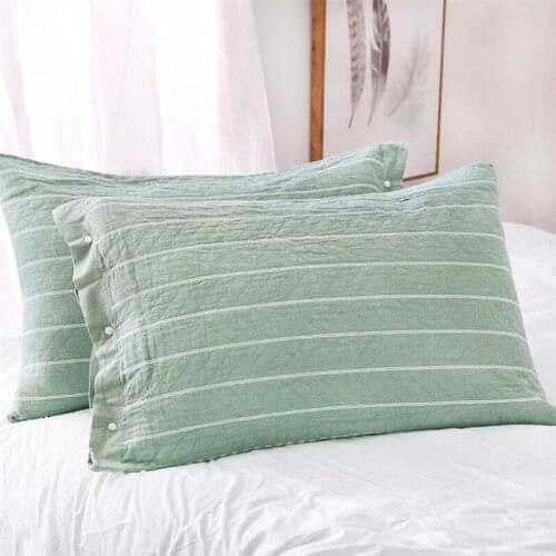 Cotton Pillowcase Comfortable Pillow Cover Case For Bed Pillow Covers Top Quality Pillow Case 2 Pieces 50x78cm