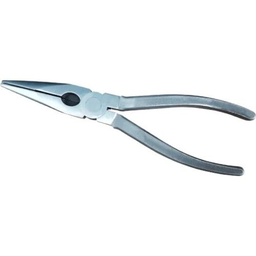 Good crimping hand tool titanium fishing plier 125MM long needle nose pliers