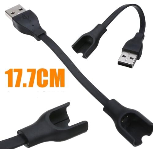 Outdoor Survival Tools Black 17.7cm USB Power Charging Cable For Go-Tcha Wristband For Camping Hiking Travel Accessories