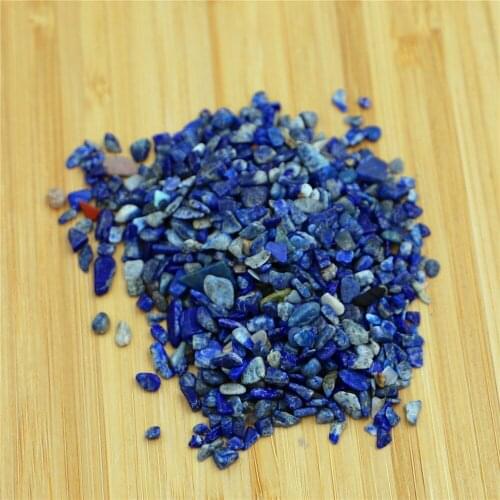 Irregularly Polished Natural Rock Sodalite Drop Stones and Quartz Palm Beads Are Very Suitable for Fish Tank Decoration