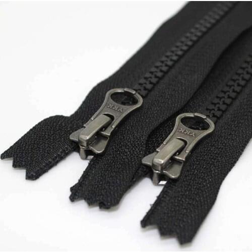 Each batch of 50 Ykk resin proximal zipper is about 18cm 20cm black for pocket shoe boot repair handbag sewing accessories
