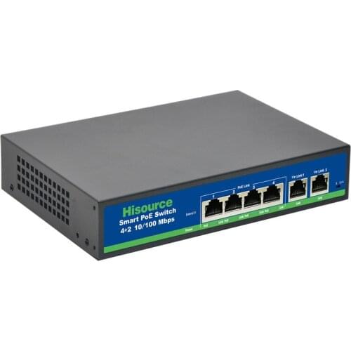 6-port POE switch 24V power supply 250 meters network switch poe ethernet switch