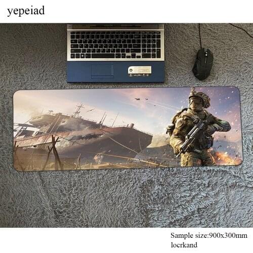 Warface pad mouse 90x30cm computer gamer mouse pad Kawaii padmouse big wrist rest mousepad ergonomic gadget office desk mats