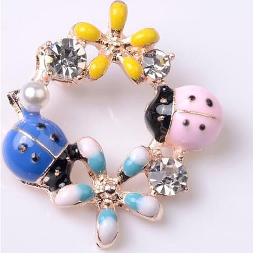 10 PCS 20*25mm Metal Alloy Crystal Drops Of Glaze Bowknot Flowers Connectors Charm DIY Accessories For Jewelry Making