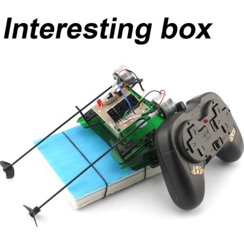 BOAT3 remote control boat full set of accessories (including remote control) remote control boat model toy DIY model