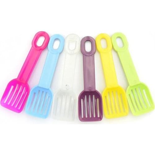 5Pcs Pet Cat and Dog Cleaning Shovel Hamster Leaking Sand Spoon Dog Toilet Cleaning Scoop Dog Cleaning Shovels Dog Poop Paddle