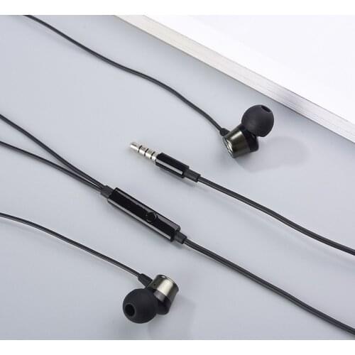 3.5MM Earphone For Motorola Moto G6 G6 Plus G 6 Play In-Ear Bass Sound Wired Headset Earbuds With Microphone For Xiaomi Samsung
