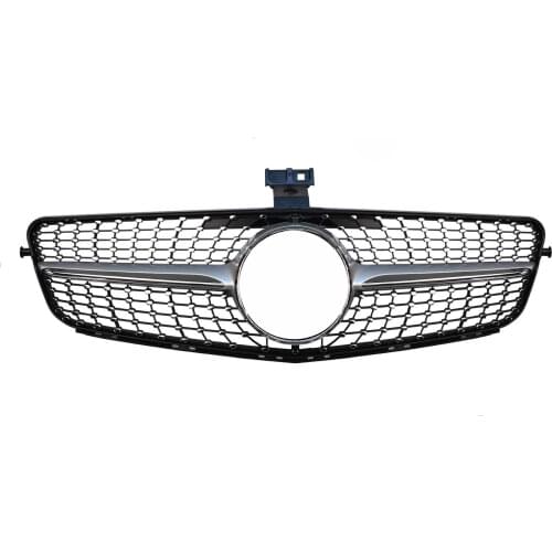 Suitable for Modification the of Mercedes Benz 07-14 C-class 204 Vertical Bar Gt-r Diamond Sky Star Air Intake Grille