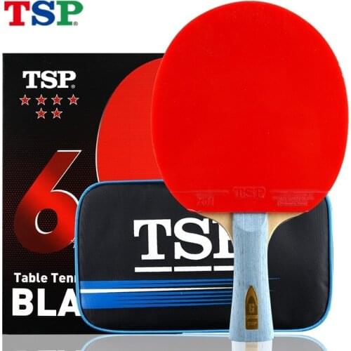 Original TSP 6 7 8 9 star Table Tennis racket ping pong blade pimples in Ping Pong Racket Profesional