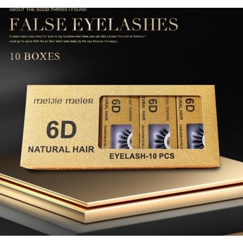 TAOLING False eyelashes 3D Faux Mink Hair Soft False Eyelashes Fluffy Wispy Thick Lashes Handmade Lash Eye Makeup Tool