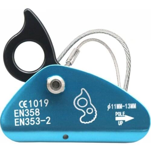 Outdoor Rocking Climbing Catch the rope,Stop drop positioning protector Descent self - locking device Fall rope Grab protector