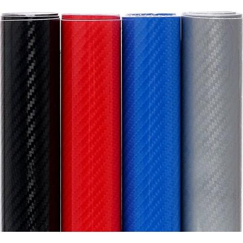 Motorcycle Glossy DIY Car Stickers and Decals Car Styling 5D Carbon Fiber Vinyl Film 195mmX1520mm Car Wrap Sticker Accessories