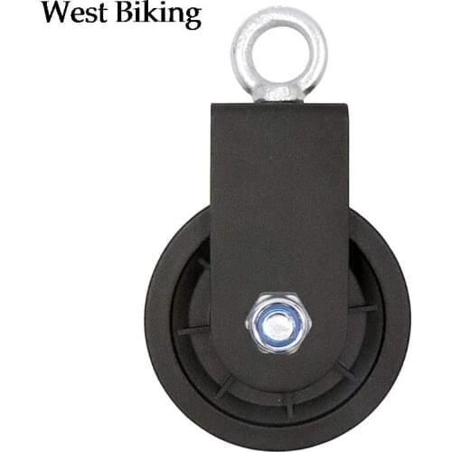 360 Degree Rotation Traction Wheel Detachable Heavy Duty Lift Pulley Gym Pulley