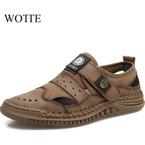 WOTTE Mens Breathable Sneakers