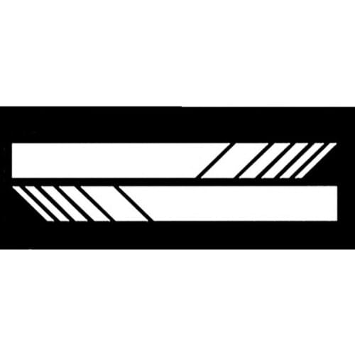 Rear View Mirror Stripes Vinyl Decal for Chevrolet cruze captiva lacetti cobalt lova opel astra h g j Mitsubishi outlander